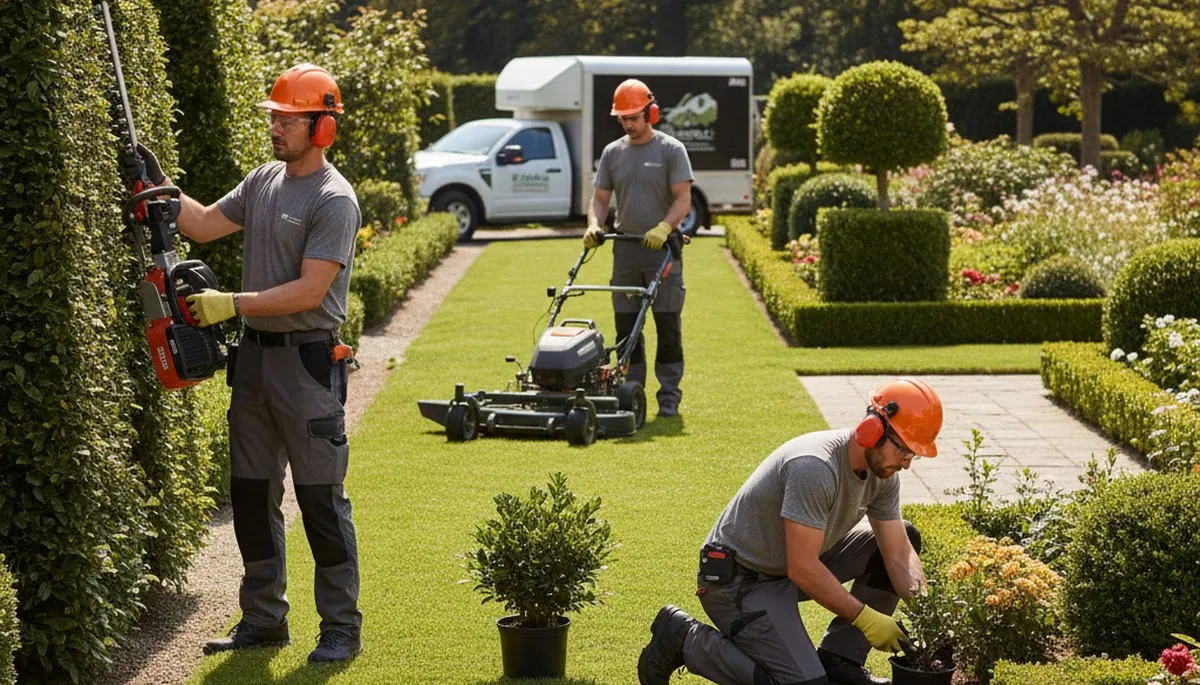 Kissimmee, FL tree service team providing landscaping and arbor care for storm-ready properties