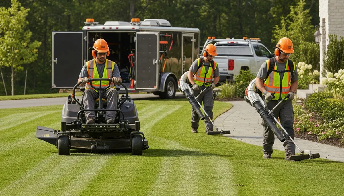 Kissimmee, FL tree service team providing professional tree removal and yard care for local properties