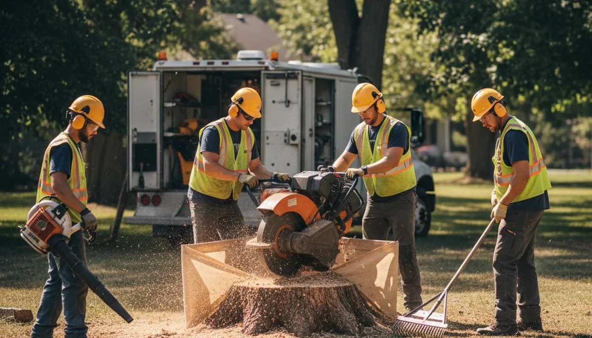 Stump removal service in Kissimmee, FL for safe, thorough tree stump elimination