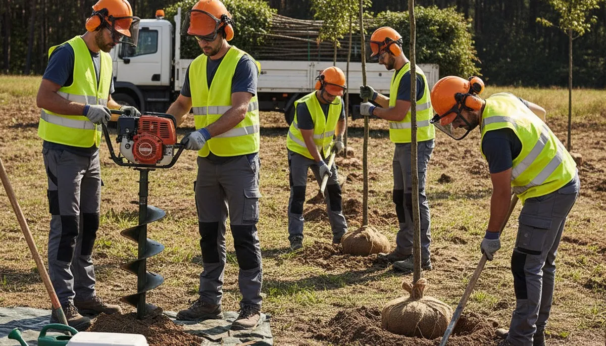 Tree planting service in Kissimmee, FL for healthy landscape installation and site-ready trees